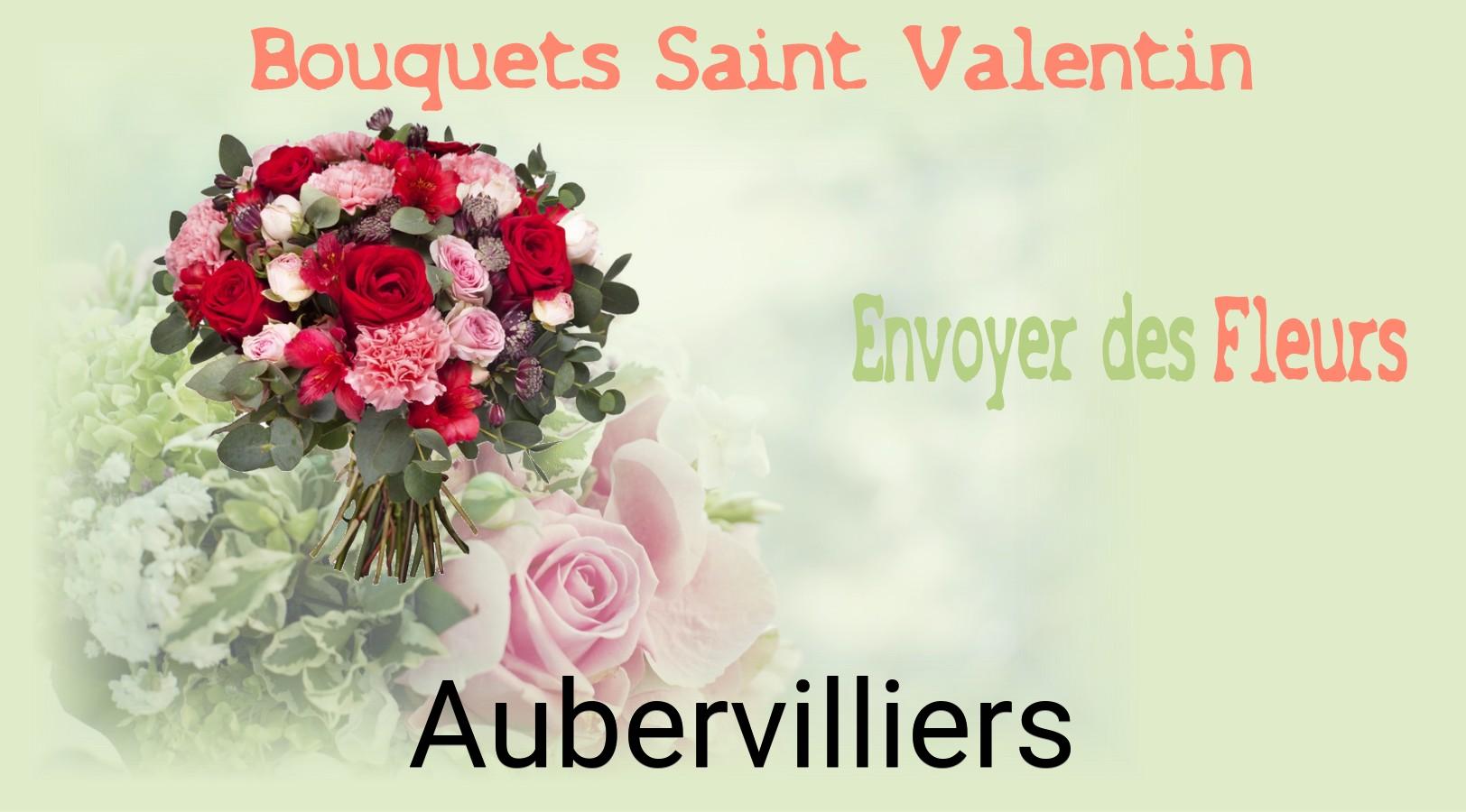 Roses de Saint-Valentin livrées à Aubervilliers